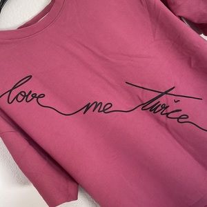 Love me twice shirt